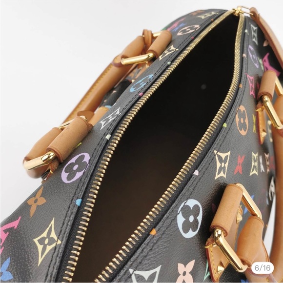 Louis Vuitton Speedy 30 Multicolor Black - Picture 5 of 12